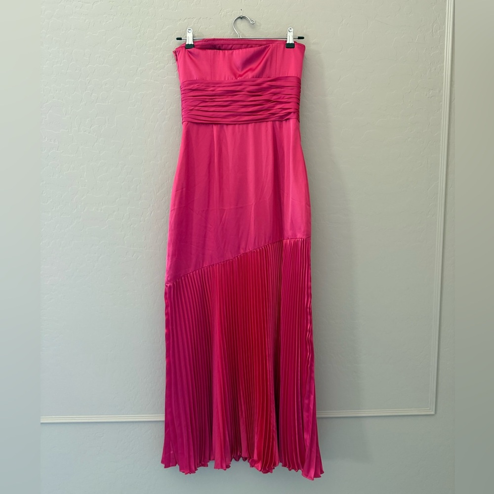 AMUR Strapless Pink Dress - Picture 5 of 10